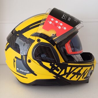 Silniční překlápěcí přilba LS2 Advant II TAPE - 5