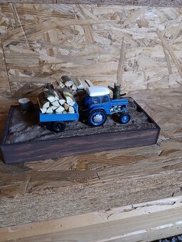 Zetor 1:32 , diorama 1:43 - 5