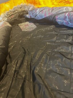 DAKLEY XL Maskáčová bunda s kapucňou s kožušinou - 5