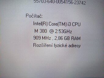 predám Dell Latitude e5510 ,Intel® Core™i3 , RS232 , Win XP - 5