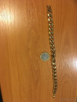 Pozlátená retiazka na ruku - 5