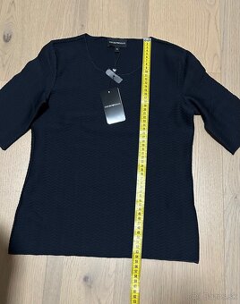 Emporio Armani tricko IT38 / naša 34 modré - 5