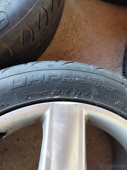 Predám ALU disky Audi 5x112 R17 - 5