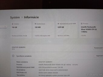 10" tablet Lenovo 81H3 dotykový Windows 11 Home TOP stav - 5