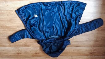 Dámske slivkovomodrá bunda - 5