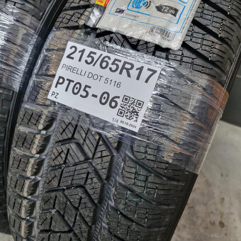 Zimné pneumatiky 215/65 R17 PIRELLI DOT5116 - 5