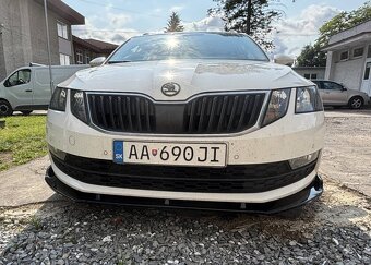 LIPKO SKODA OCTAVIA 3 FACELIFT SPOJLER PREDNÉHO NÁRAZNÍKU - 5