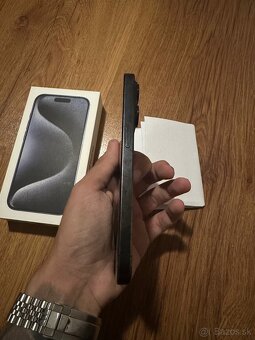 iPhone 15 Pro 256GB Blue Titanium - 5