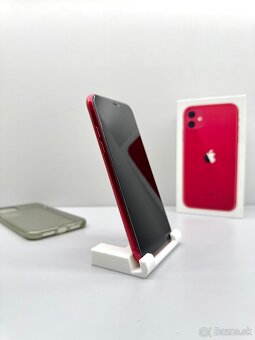 iPhone 11 RED NOVÁ BATÉRIA 100% + PRÍSLUŠENSTVO - 5