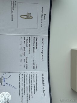 💍 Luxusný diamantový 1,12 ct prsteň s certifikátom GIA - 5
