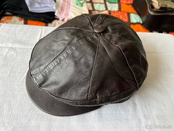 Pánska kožená šiltovka - 5