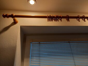 Drevené garníže 230 cm + 150 cm - 5