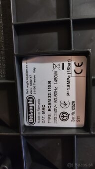 Delonghi Magnifica S ecam 22.100.B - 5
