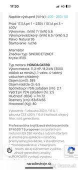 Profesionálna elektrocentrála Europower EP 6500 T AVR - 5