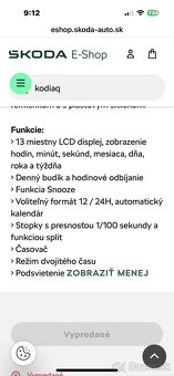 Hodinky ŠKODA MONTE CARLOSOM - 5
