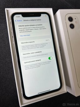 iPhone 11 128GB white - 100% batéria - 5