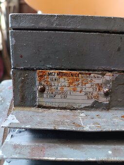 Predám elektromotor 550W, 1,1 KW, 1,5 kW - 5