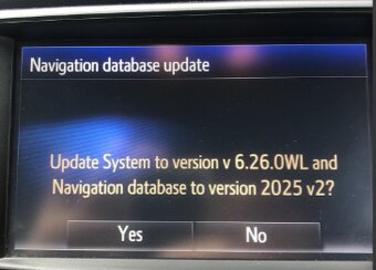 Aktualizácia navigacie Toyota mapy 2025-2 NEW - 5