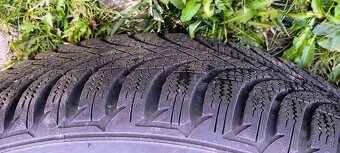 Hliníkové disky s pneumatikami používané jednu zimu - 5