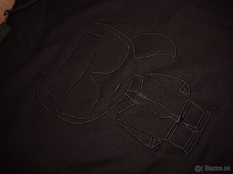 Karl Lagerfeld pánska mikina čierna - 5