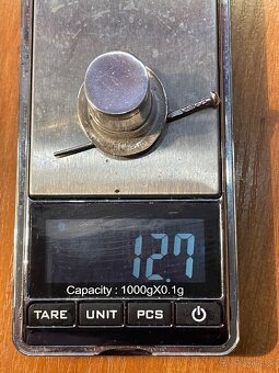 Stare dekoračné striebro -cilinder a špacirka - 5