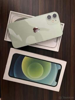 Predám IPhone 12 mini green 256 GB - 5