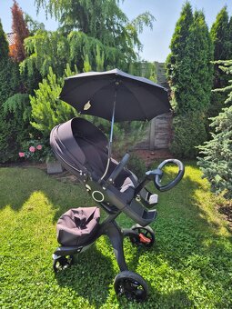 kočík STOKKE XPLORY black (podvozok/vanička/športová časť) - 5