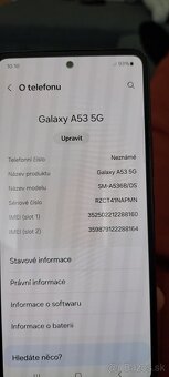 Predám Samsung Galaxy A53 5G 32GB - 5