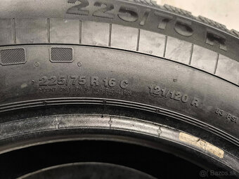 225/75 R16C Celoročné pneumatiky Continental 2 kusy - 5