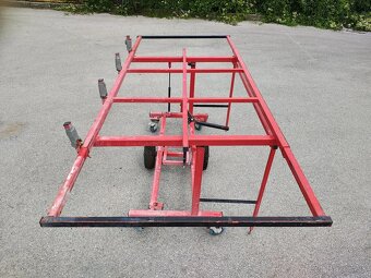 Manipulačný vozík na doskový mat. – 2 polohy, nosnosť 500 kg - 5