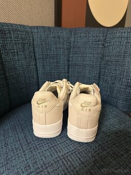 Nike Air Force 1 Summit White - veľkosť 43 - 5