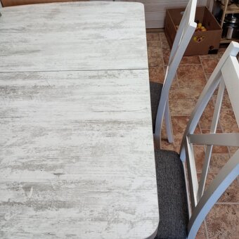 Veľký rozťahovací jedálenský stôl - 5