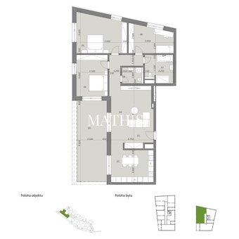 Na predaj 4 izbový byt v projekte BYTY DUO - 5