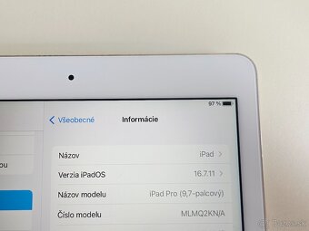 Apple iPad PRO 9,7 palcový Model MLMQ2KN/A - 5