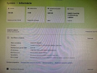 Herný počítač i7-3770  RX 570  SSD + HDD  RGB  Win11 - 5