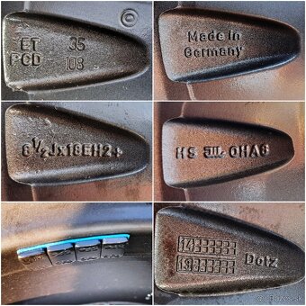 5x108 DOTZ 225 40 R18 Ročné Pneu 8mm - 5