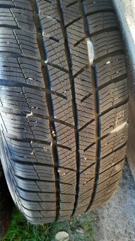 alu disky Škoda R16 + zimne Barum Polaris 215/60R16 - 5
