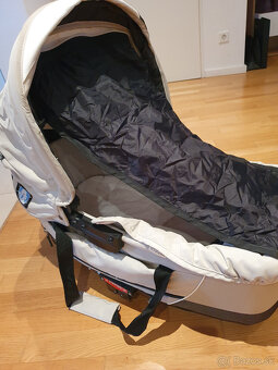 Kvalitný kočík Emmaljunga 2v1 - krémová farba - 5