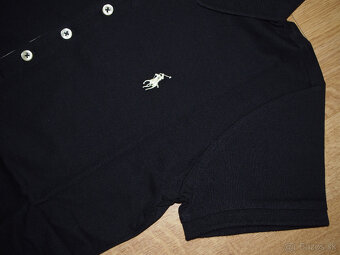 Ralph Lauren dámske polo šaty čierne - 5