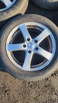 Letné Pneumatiky + disky alu Dezent 205/55 R16 5x110 - 5