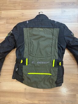 Pánska textilná bunda na moto MBW MEMPHIS GREEN - 5