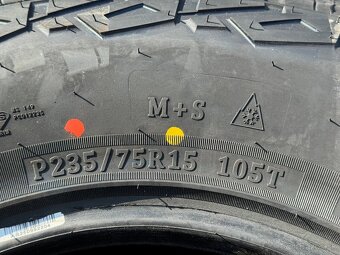 NOVÉ TERÉNNE PNEU 235/75 R15 TL 105T COMFORSER CF-1100 A/T - 5