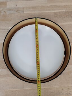 Stropné LED svietidlo čierno zlaté - 5