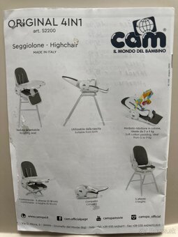 Jedálenská stolička CAM 4v1 - 5