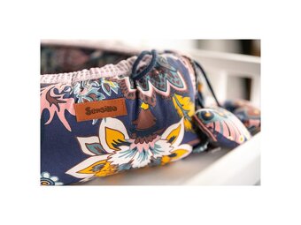 Kokón/Hniezdo pre deti Vafle 80 x 45 cm Boho Staroružová - 5