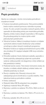 Predám masážne kreslo. - 5