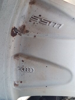 5x112 r17 hliníkové disky Audi A3, grafit, Volkswagen - 5