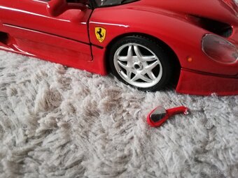 1:18 poskodeny FERRARI F50 cabrio Bburago - 5
