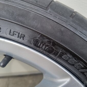 ALU disky Toyota 5x114,3 + pneu 225/45 r17 letne. - 5