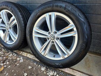 Letná Sada Volkswagen TIGUAN+Zánovné Pneu 235/55 R18 - 5